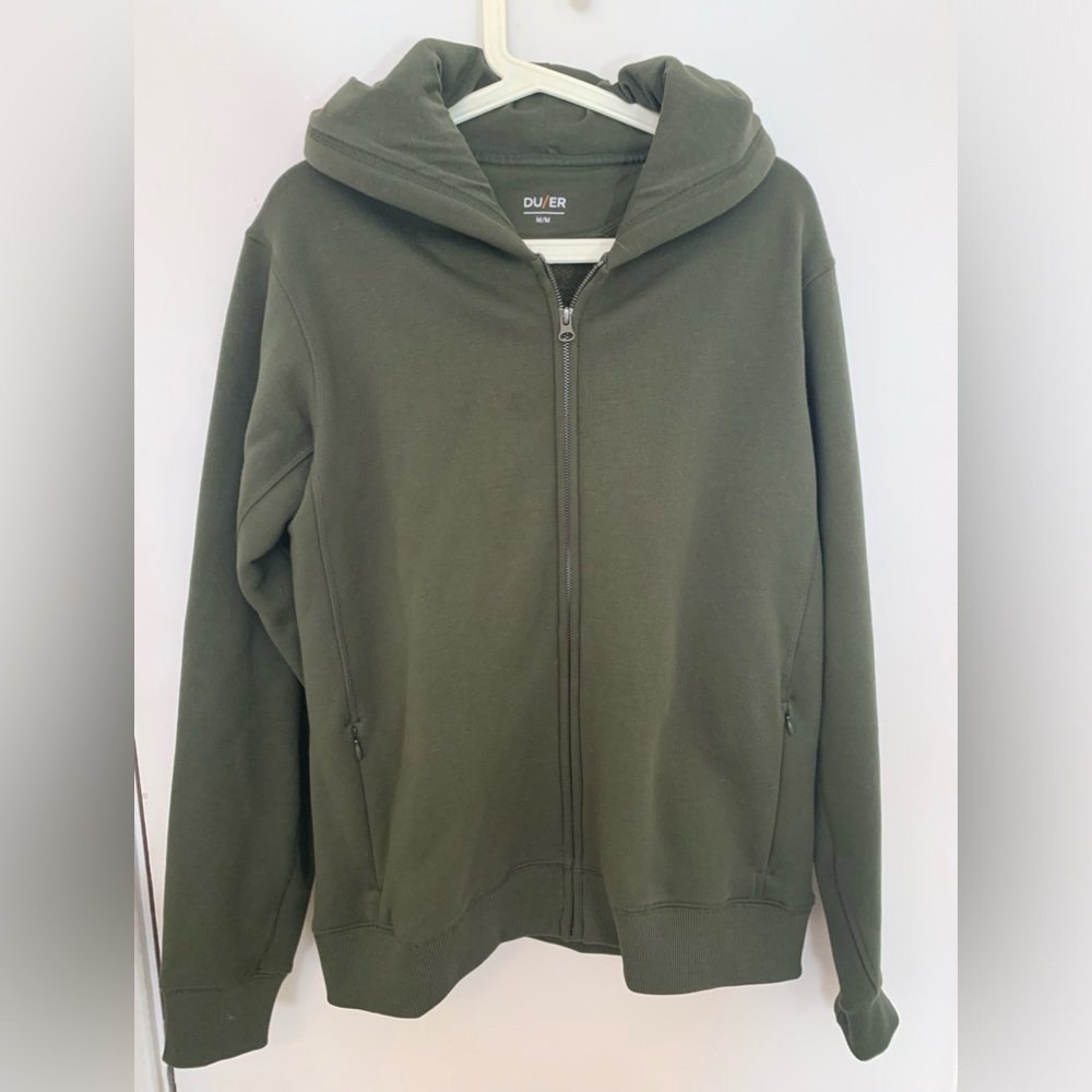 NWT Duer green hoodie